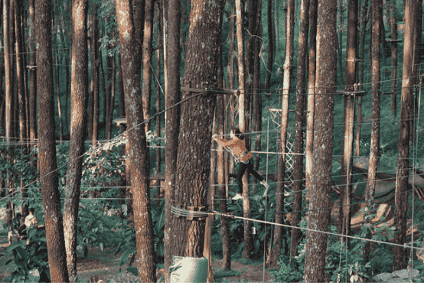 Wisata Seru di Kopeng Treetop Adventure-kawanonline.co.id