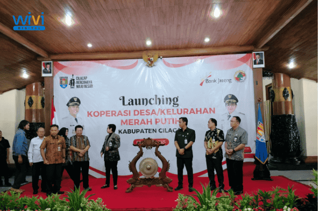 Cilacap Luncurkan Koperasi Merah Putih, Dorong Ekonomi Desa yang Mandiri Kawanonline.co.id