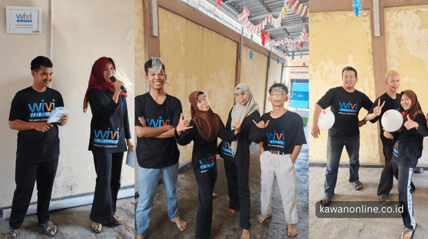 Dokumentasi lomba agustusan HUT ke-80 RI wivi digital kawan online