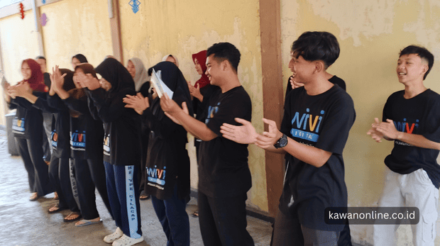 Dokumentasi pembukaan lomba agustusan HUT ke-80 RI wivi digital kawan online