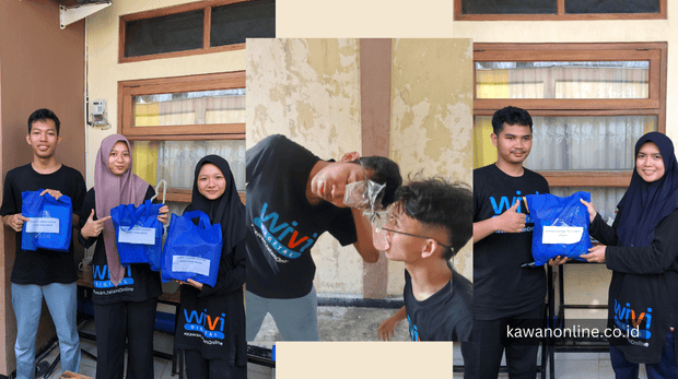 Dokumentasi penyerahan lomba agustusan HUT ke-80 RI wivi digital kawan online