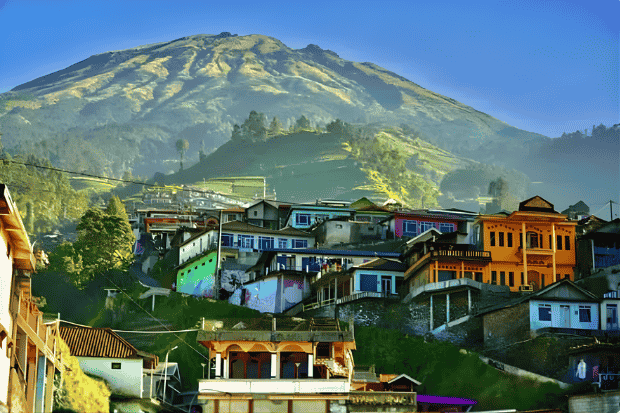 Menapaki Keindahan Wisata Nepal Van Java di Lereng Gunung Sumbing