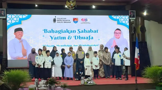LAZ Gerak Sedekah Cilacap Gelar Program Bahagiakan Sahabat Yatim dan Dhuafa di Ramadhan 2026 kawan online