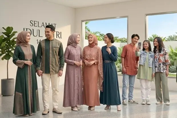Model Baju Lebaran 2026, Tren Terbaru untuk Remaja, Wanita, hingga Couple Keluarga kawan online