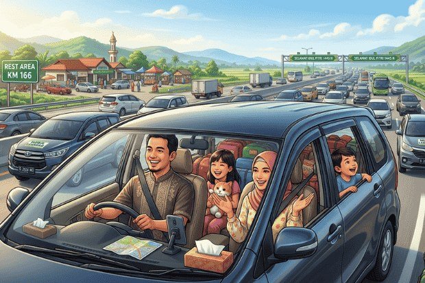 Tips Mudik Aman dan Nyaman Saat Perjalanan Lebaran