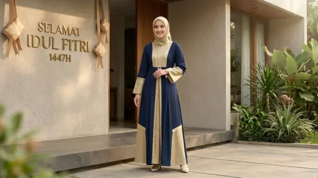 Tren Baju Lebaran untuk Wanita dan Perempuan kawan online