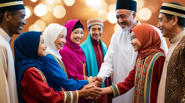 Ucapan Lebaran untuk Orang Tua yang Penuh Hormat kawan online