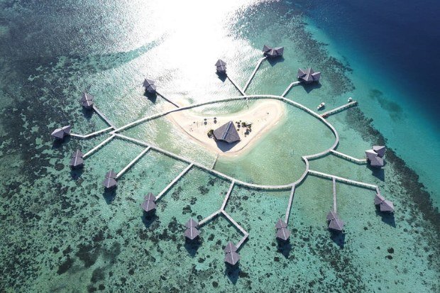 Keindahan alam Pulau Cinta kawan online