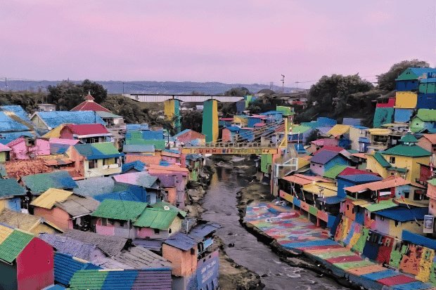 Pesona Jodipan Malang yang Mengubah Wajah Kota Kawan Online